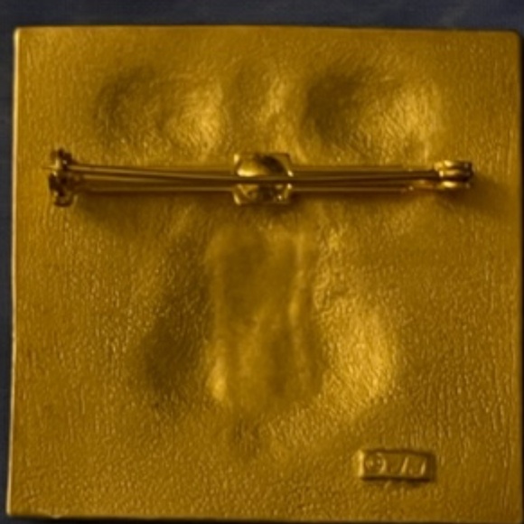 JJ Jonette jewelry co vintage brooch - Picture 2 of 2